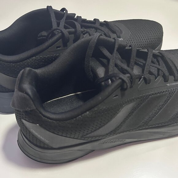 ADIDAS 100891 Shoes Duramo SL Running Shoes Men's Size 10 Black **USED** - Picture 2 of 6